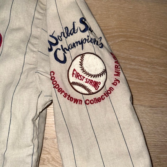 Vintage Washington Senators Mirage Cooperstown Collection Bomber Jacket - Picture 5 of 7